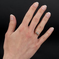 1930s Diamond 18 Karat Yellow Gold Solitaire Ring