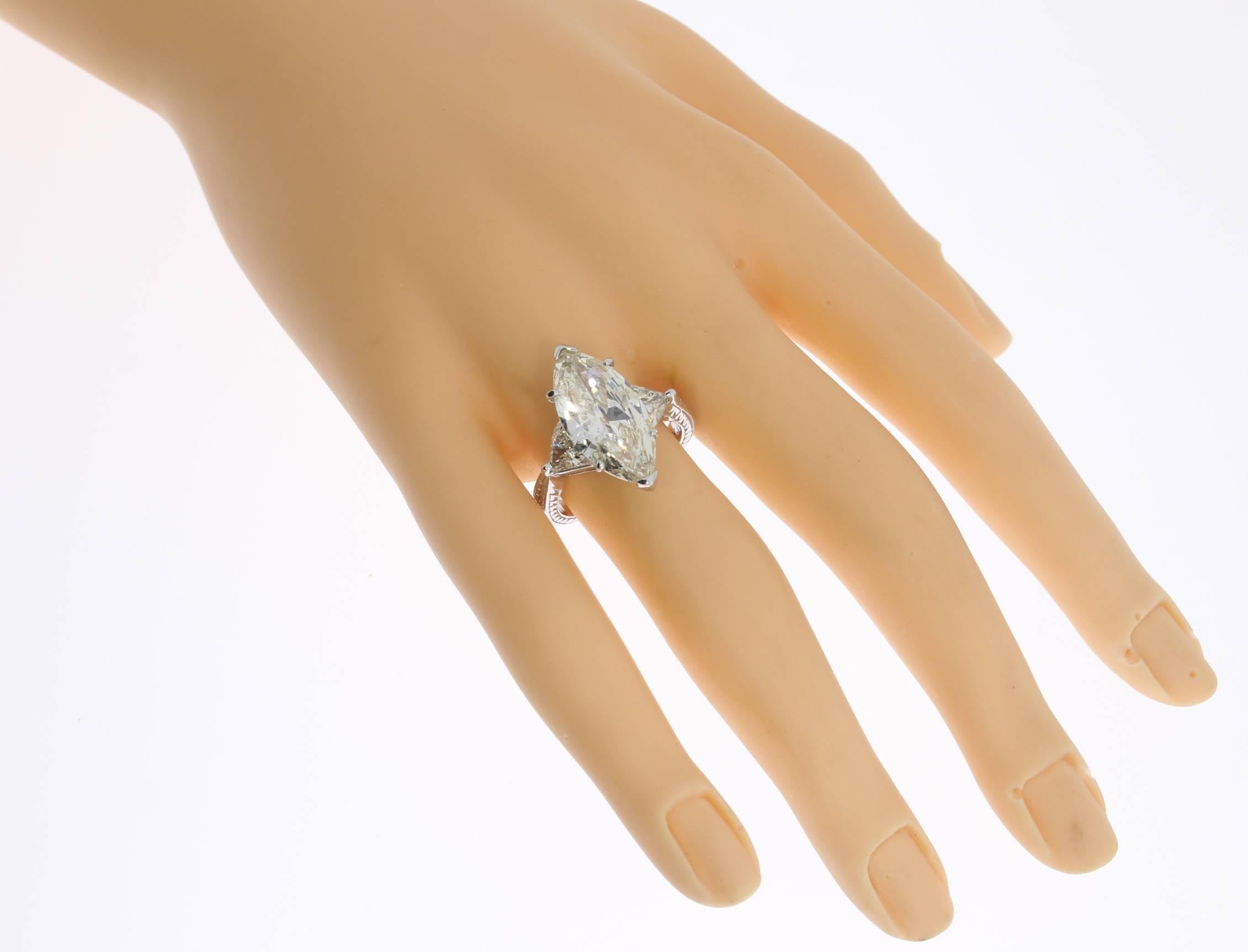 1930's Diamond White Gold Wedding Ring For Sale 1