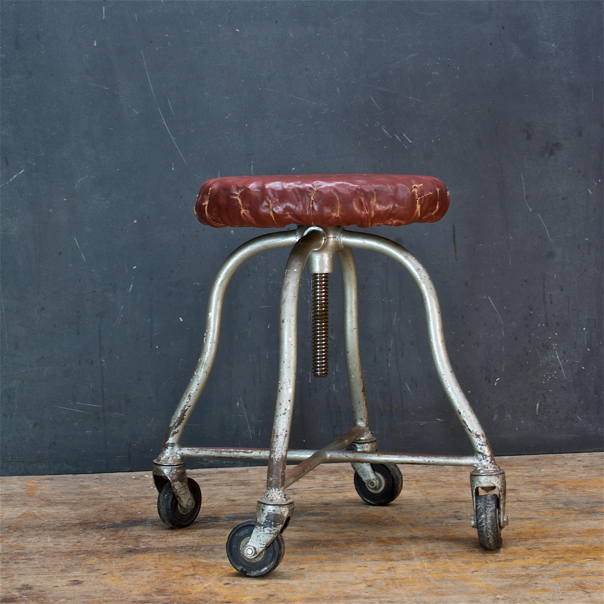industrial stool with wheels