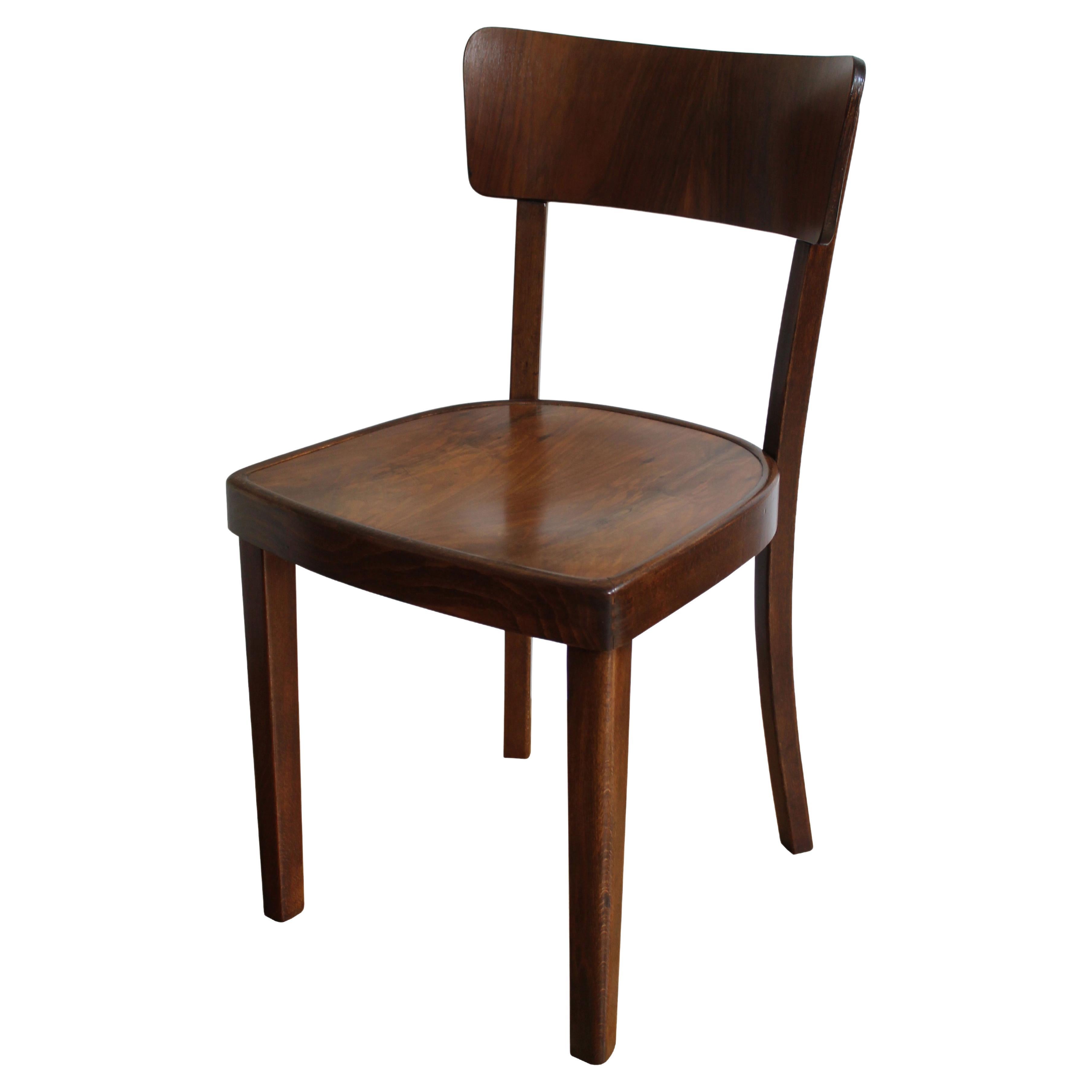 1930's dining chair by Thonet For Sale