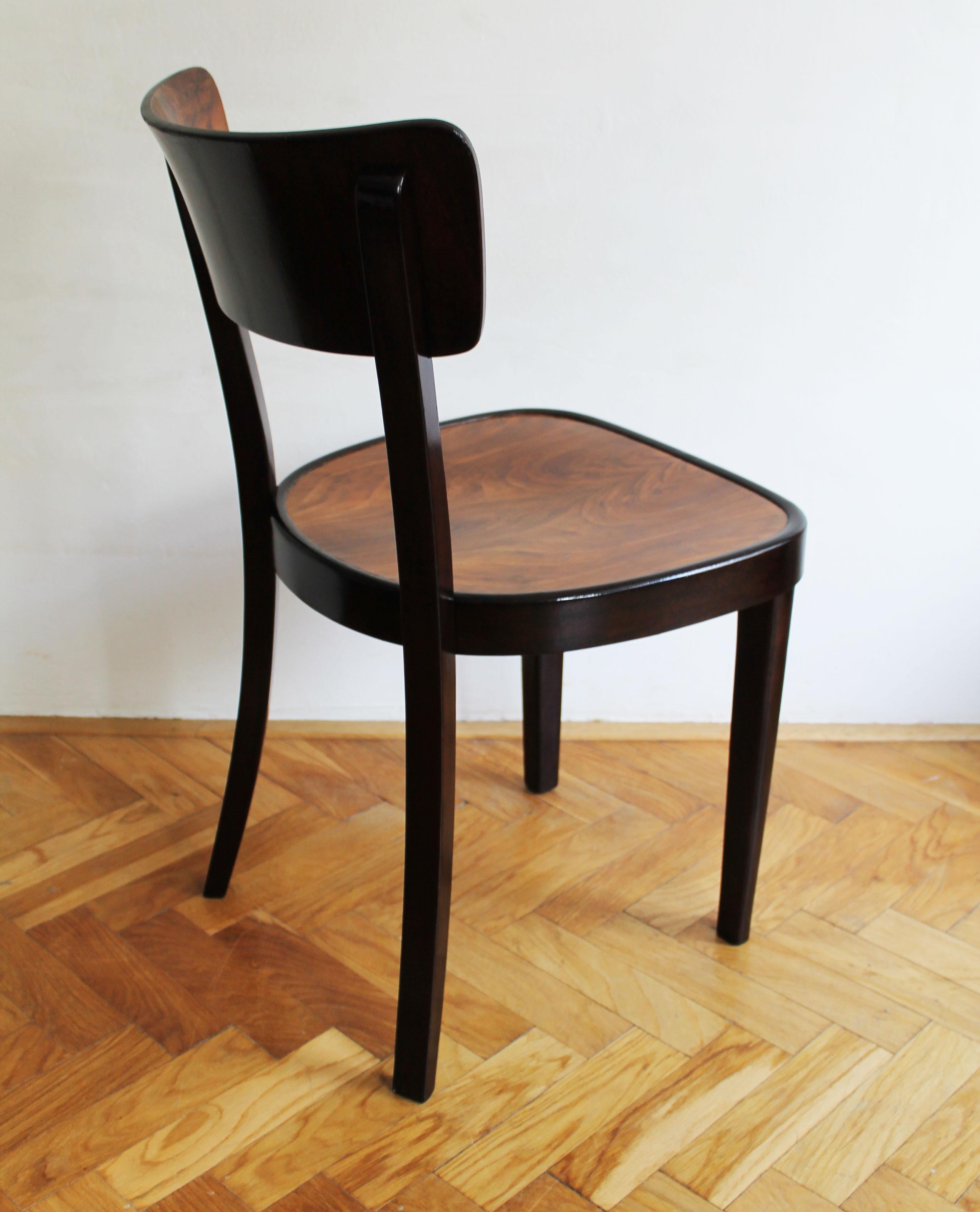 Silla de comedor de 1930 Modelo A 524 3/4 de Thonet en venta 3