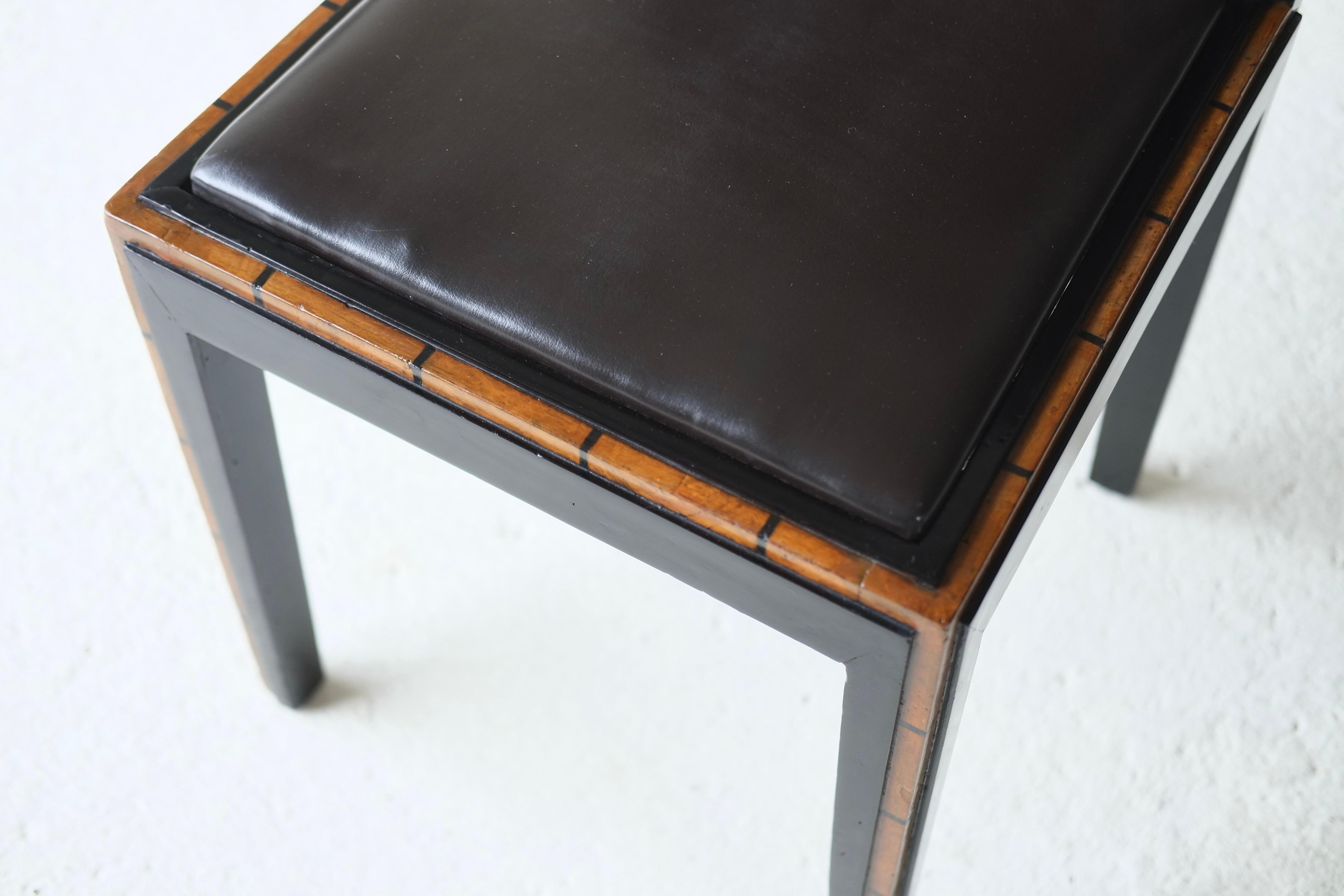 Table et chaises de salle à manger des années 1930 par Gaetano Borsani pour Atelier di Varedo en vente 9