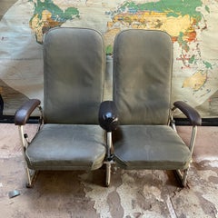 1930s Douglas DC-3 Passenger Seats Warren McArthur Corp Mid-Century Chair Settee