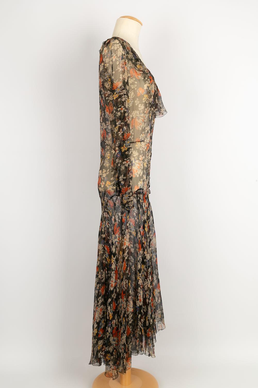Brown 1930's dress For Sale