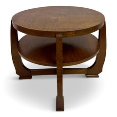 1930s Dutch Art Deco Amsterdam School Coffee Table