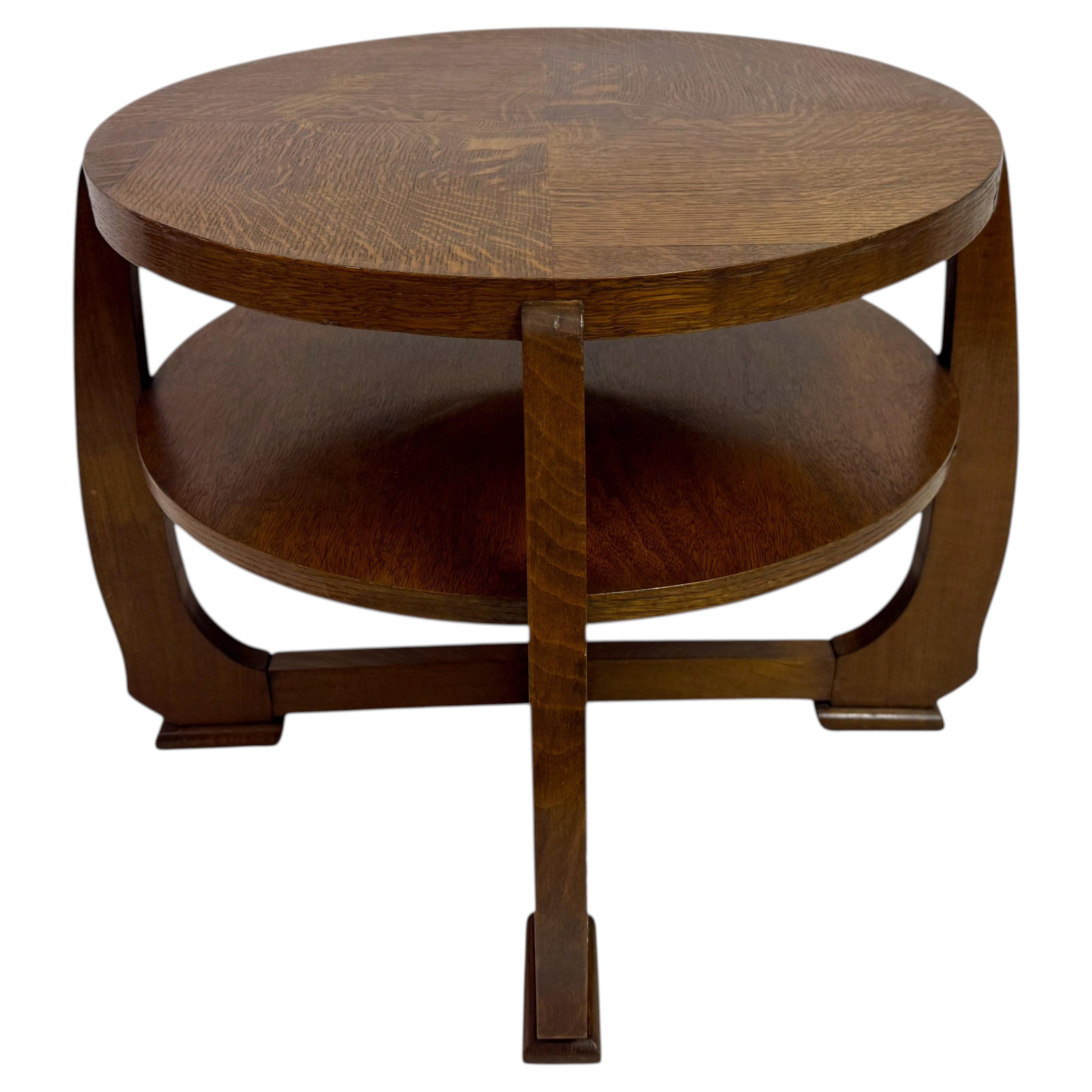 1930s Dutch Art Deco Amsterdam School Coffee Table