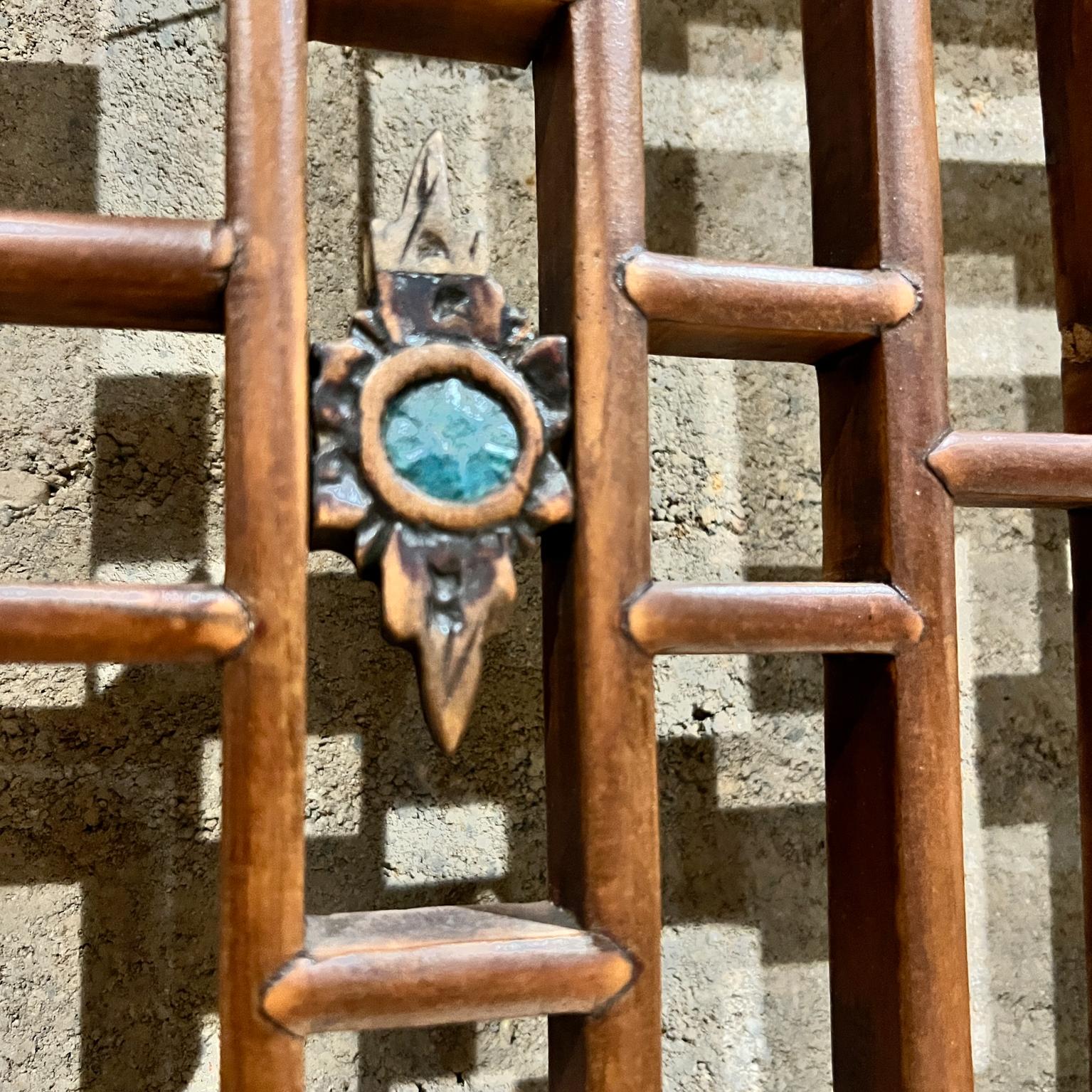 1930s Early Chinese Wood Screen Asian Wall Art For Sale 3