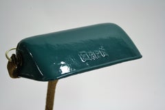 1930s Enamel Desk Lamp by Erpe Belgium