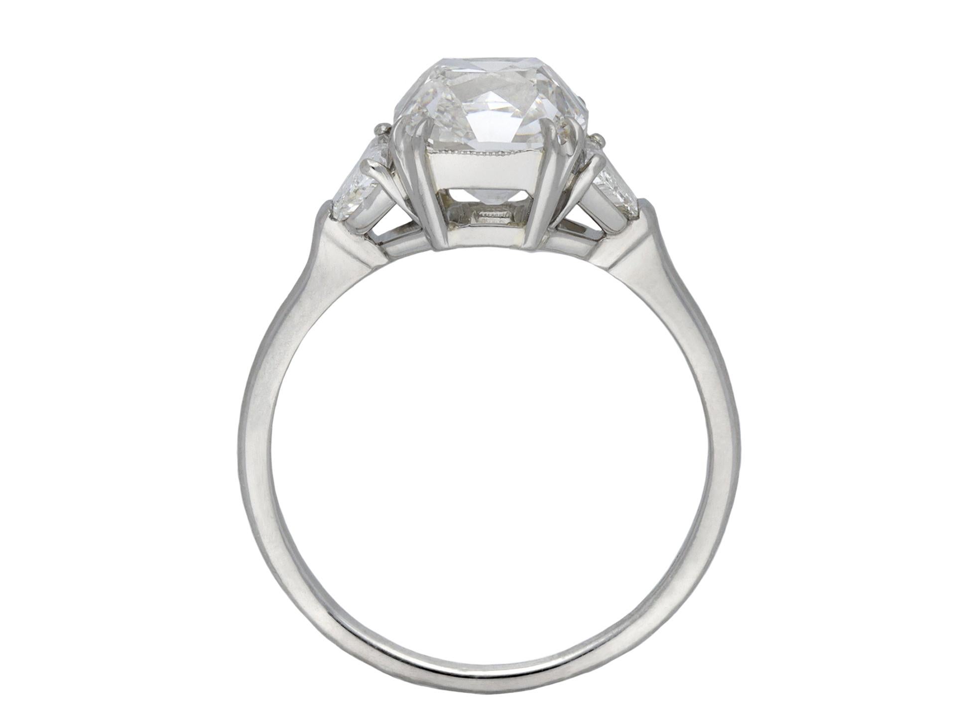 1930s English Art Deco old mine diamond solitaire ring For Sale at ...