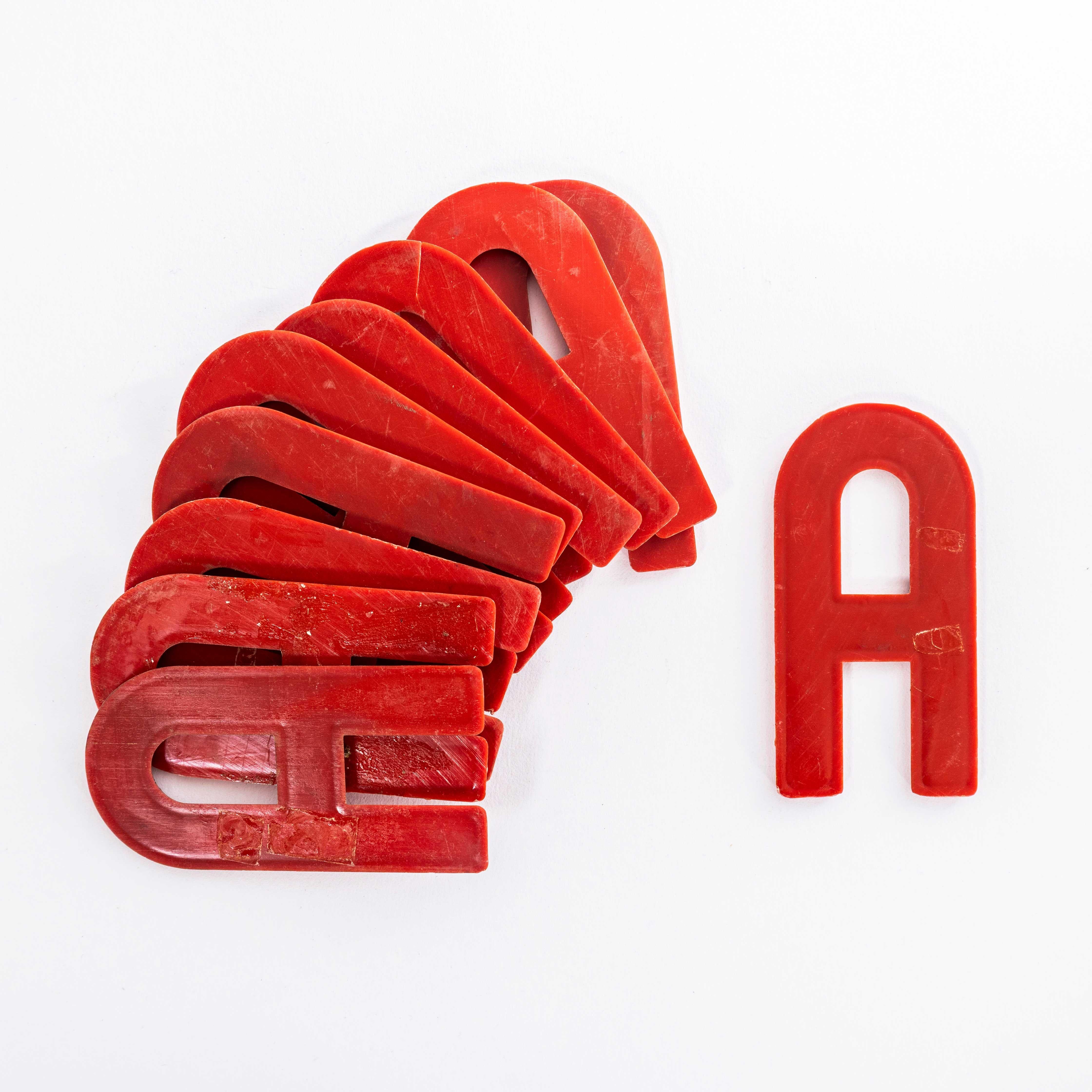 1930's English Marquee Cinema Letter - A In Good Condition For Sale In Hook, Hampshire