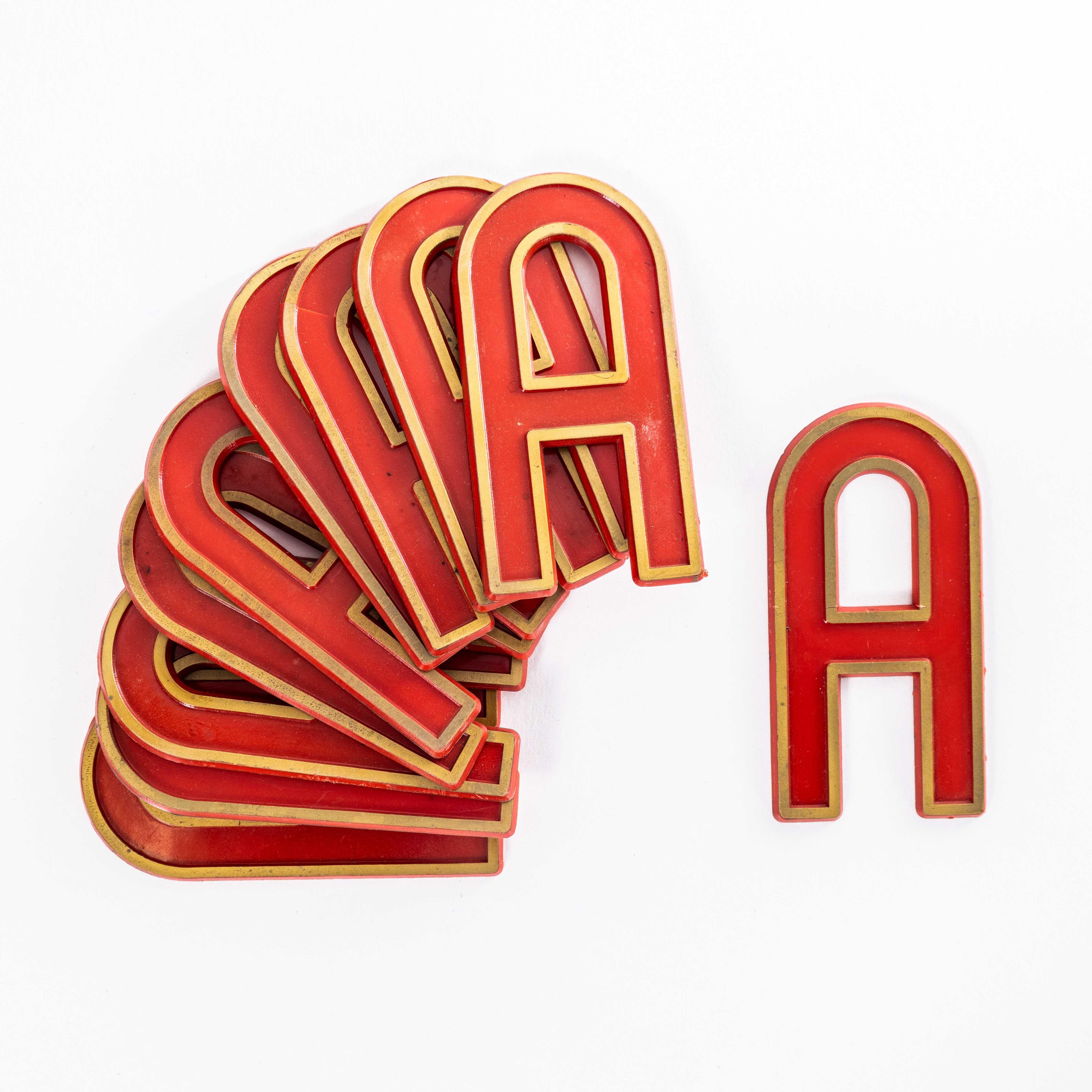 Mid-20th Century 1930's English Marquee Cinema Letter - A For Sale