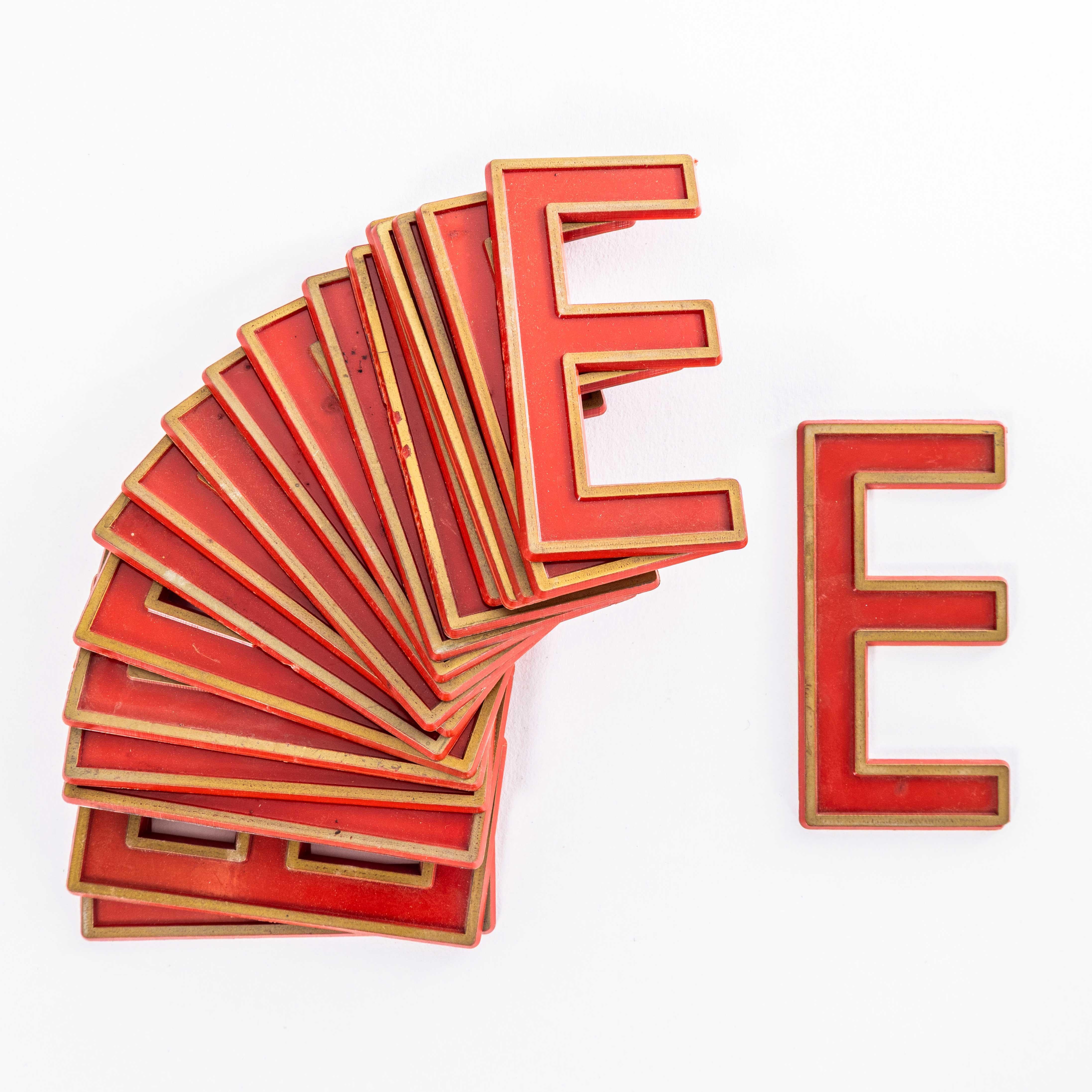 Mid-20th Century 1930's English Marquee Cinema Letter - E For Sale