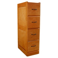 Classeur / commode en chêne anglais des années 1930