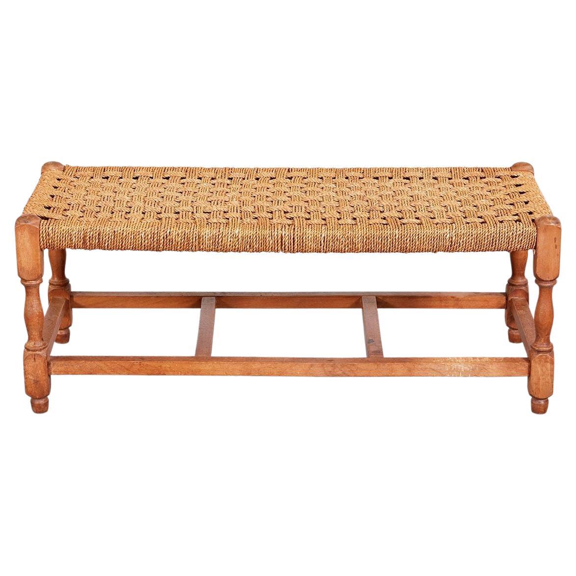 1930's English Rope Bench