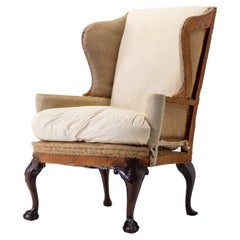 1930s English Wing Armchair
