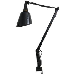 Antique 1930s English Zonalite Walligraph Anglepoise Desk Lamp