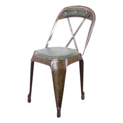 Chaise de salle à manger à dossier croisé Evertaut des années 1930