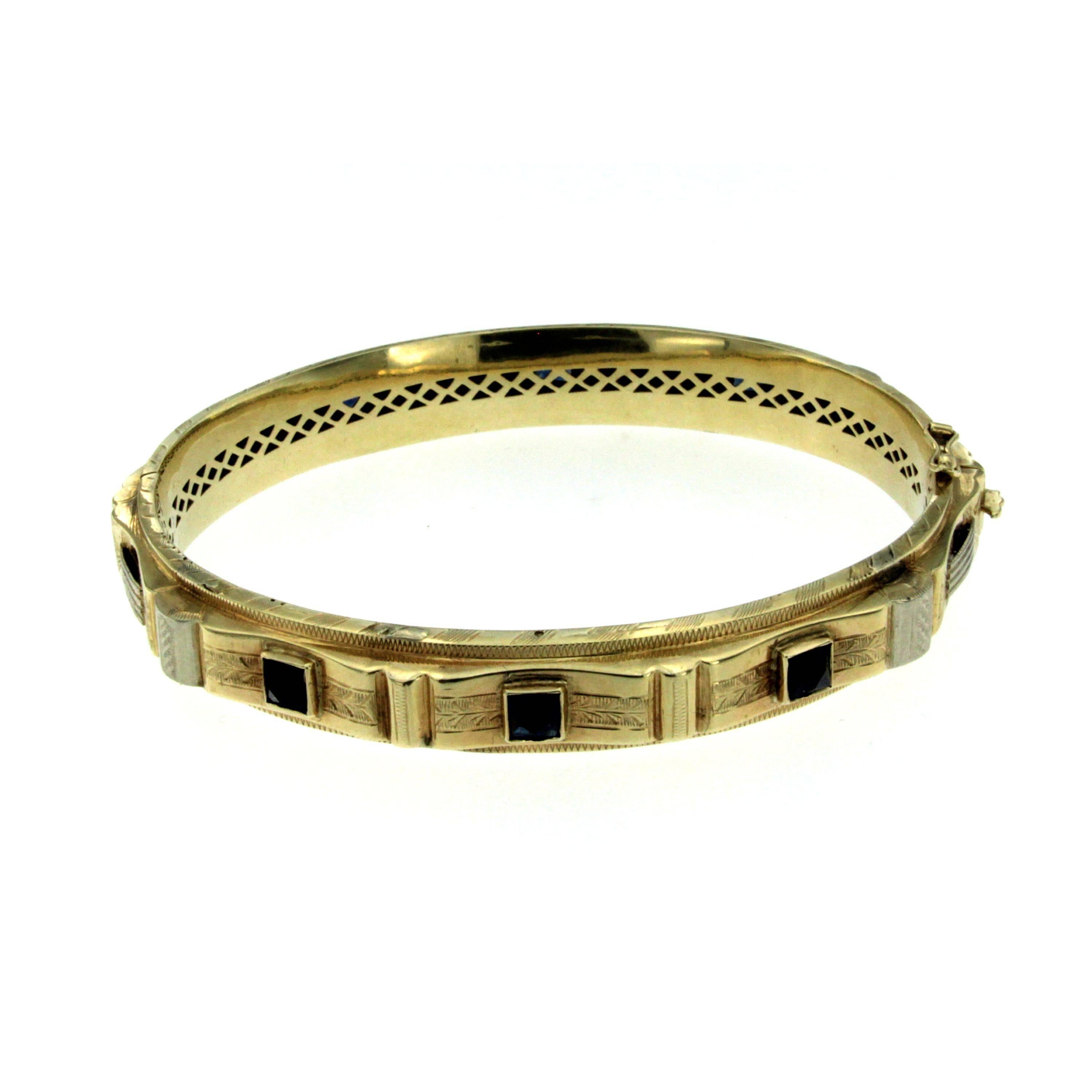 Bracelet jonc Fasces Lictorii en or et Fasces des années 1930 Unisexe en vente