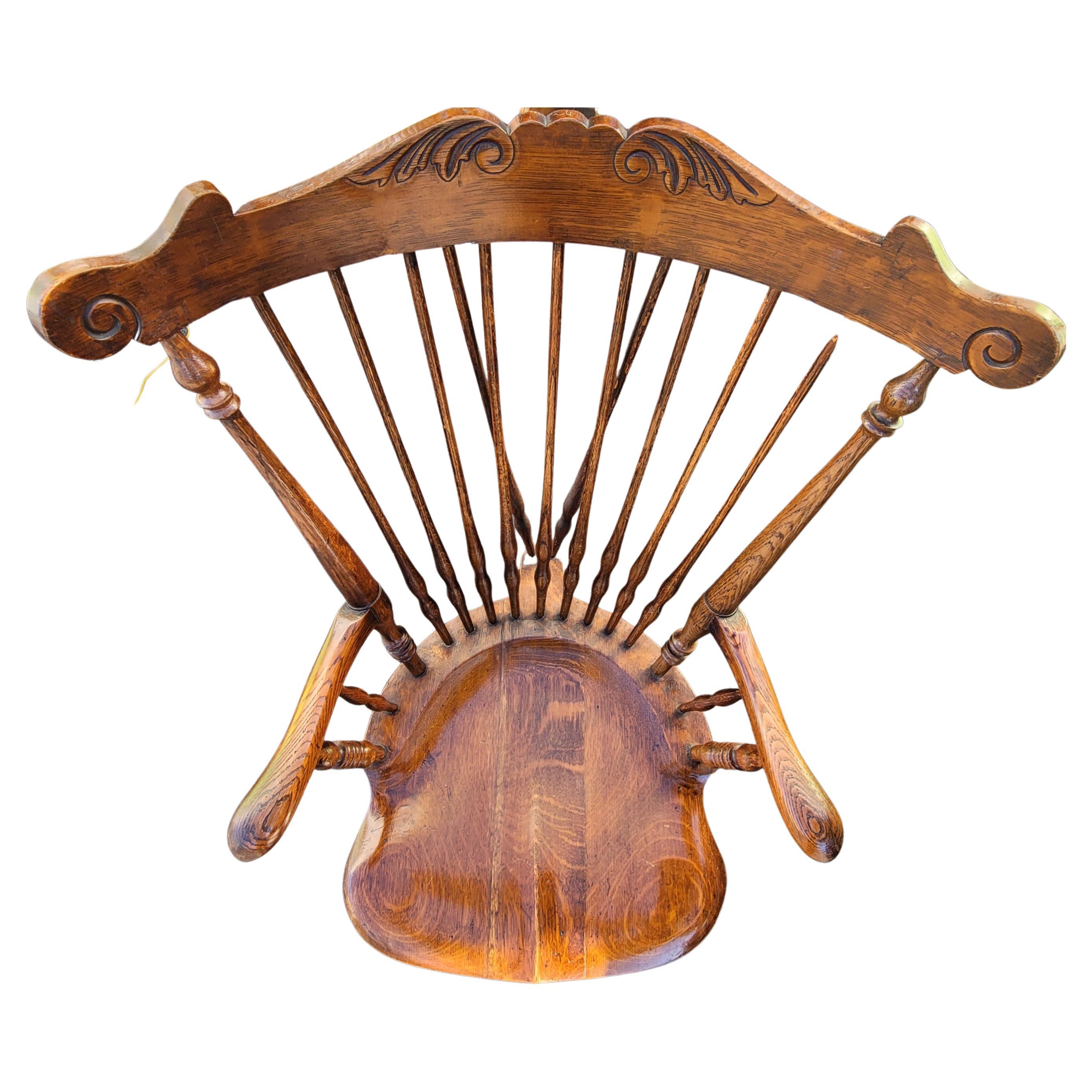 fiddleback chair