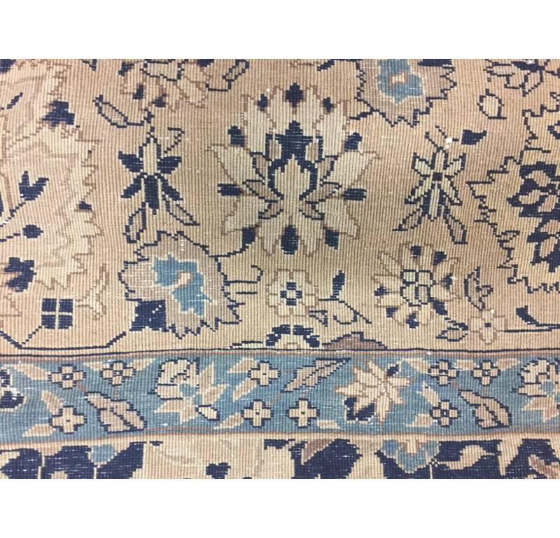 20th Century 1930s Fine Indo Rug from District of Larestan For Sale