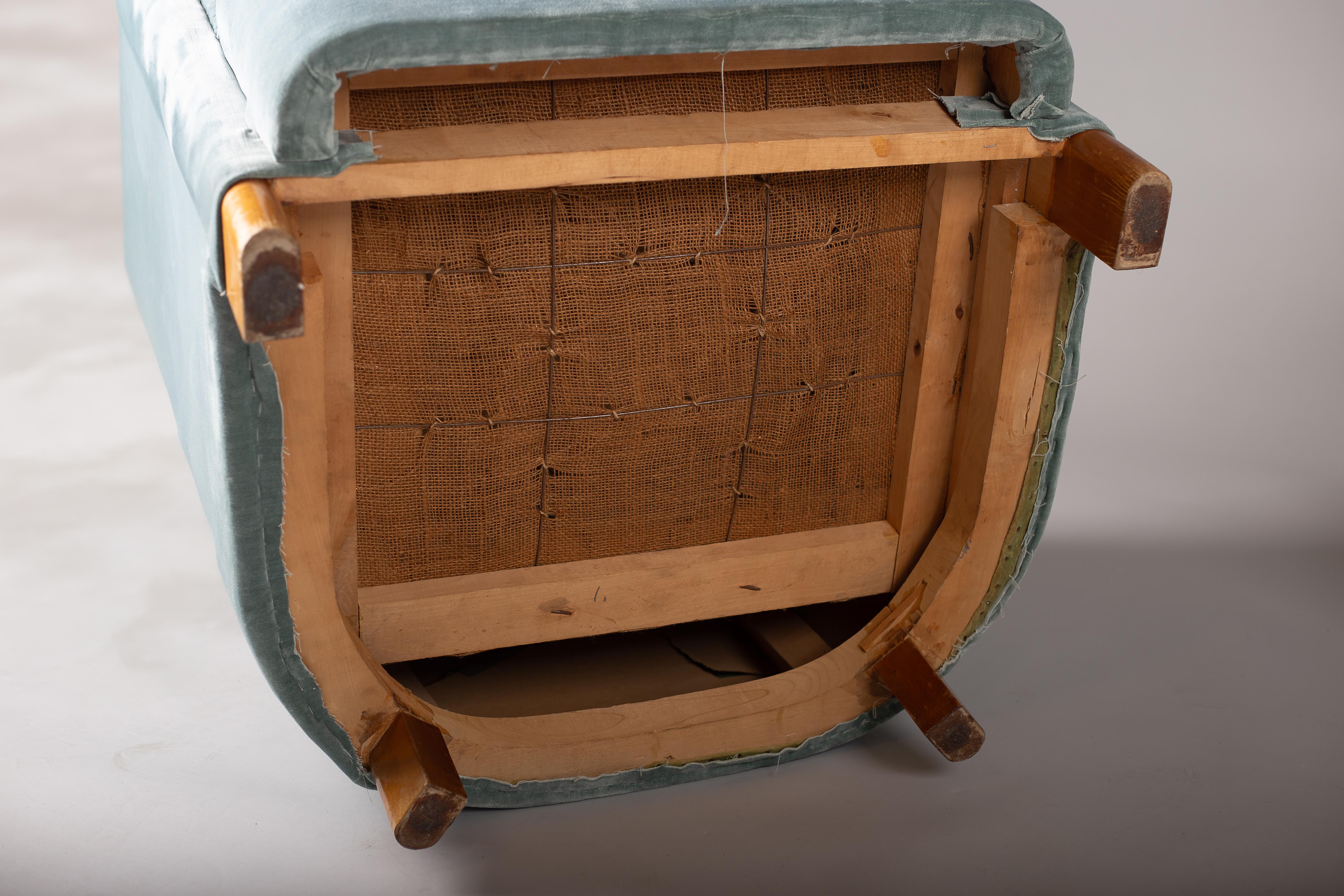 1930s Finnish lounge chairs model 217 Continent, for ASKO For Sale 5