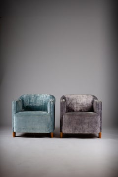 Sedie da salotto finlandesi anni '30 modello 217 Continent, per Asko