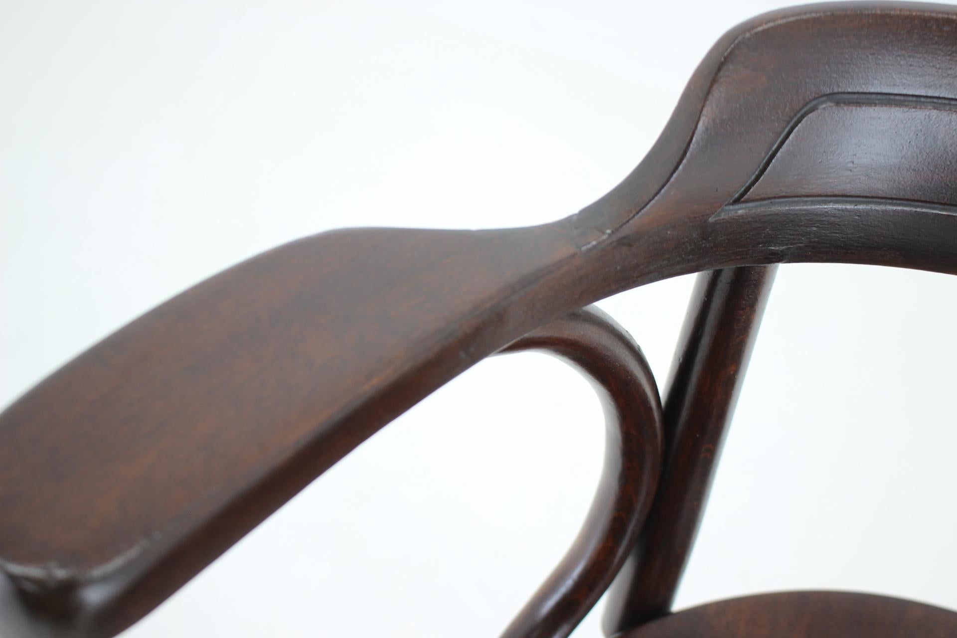 1930s Fischel Bentwood Offfice Chair, Czechoslovakia 1