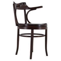 1930s Fischel Bentwood Offfice Chair, Czechoslovakia