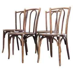 1930's Fischel French Bentwood Dining Chairs - Set Of Four