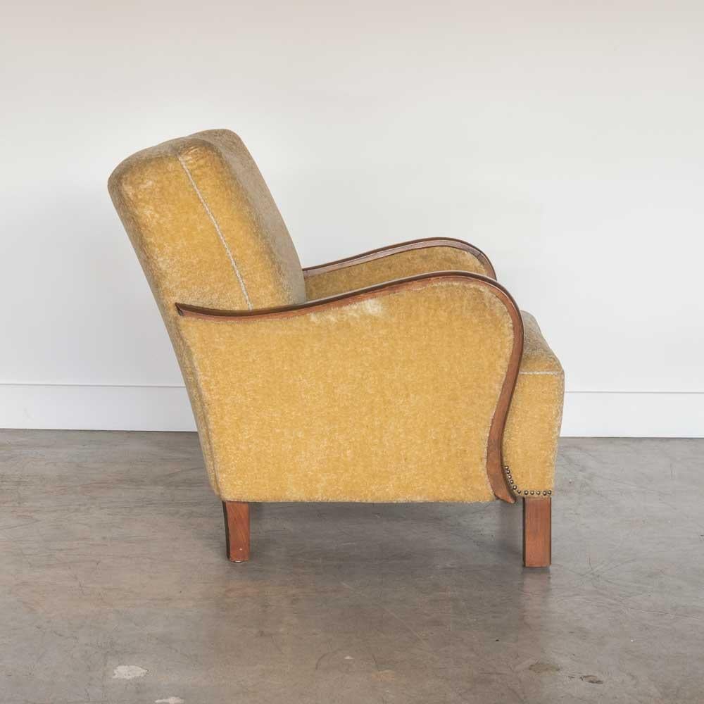 Upholstery 1930's French Armchair