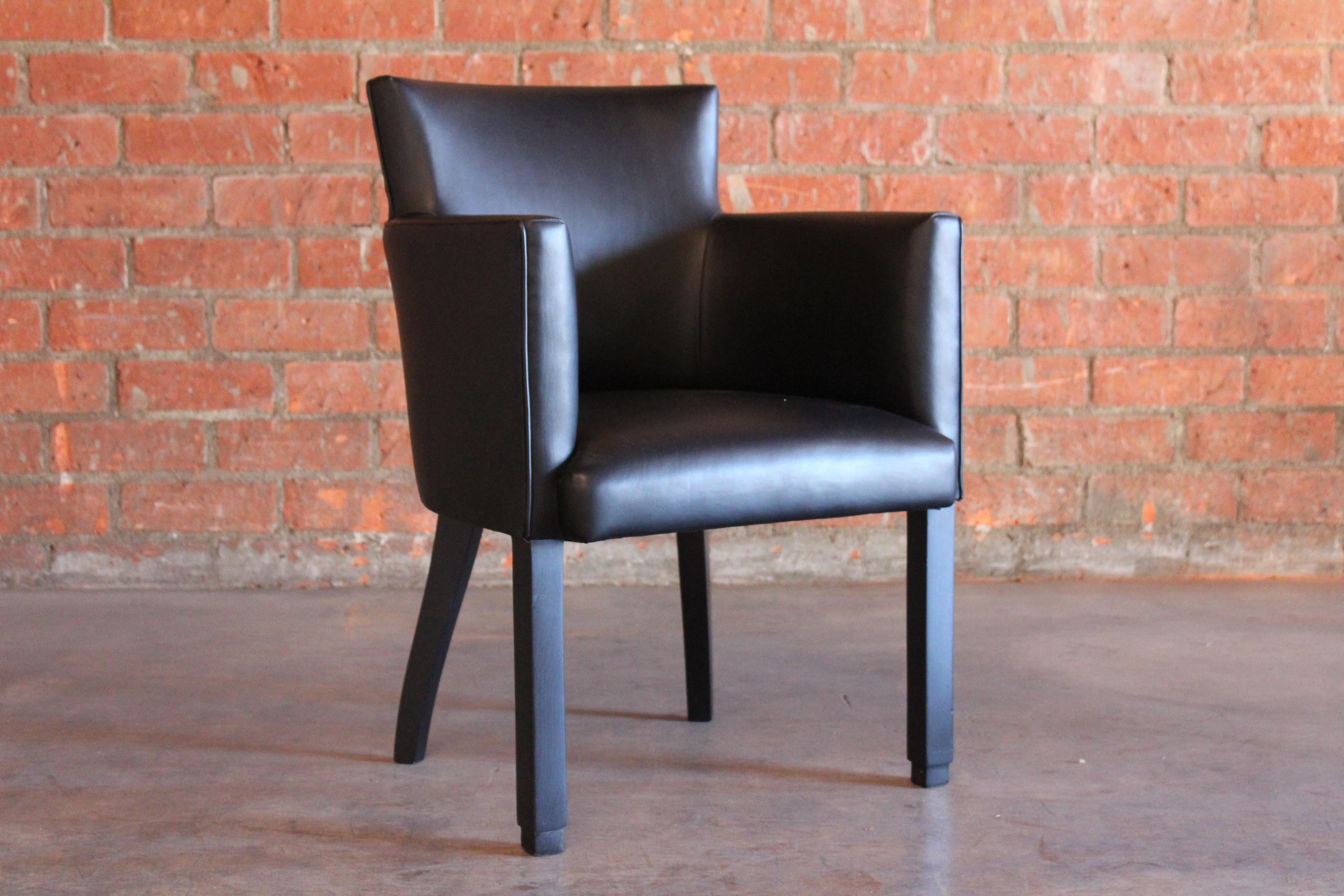 1930s French Armchair in the Manner of Jacques Adnet 5