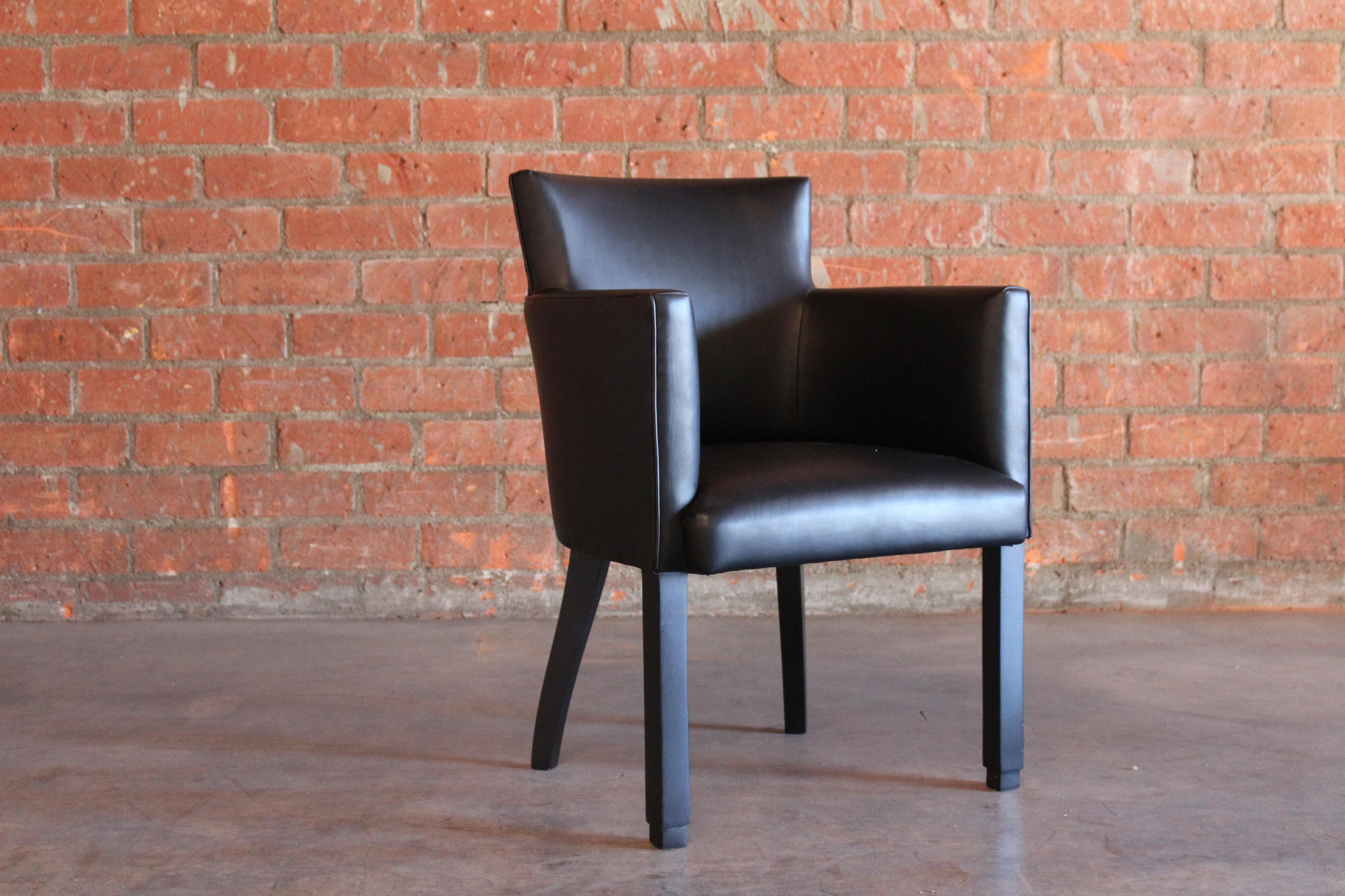 1930s French Armchair in the Manner of Jacques Adnet 6
