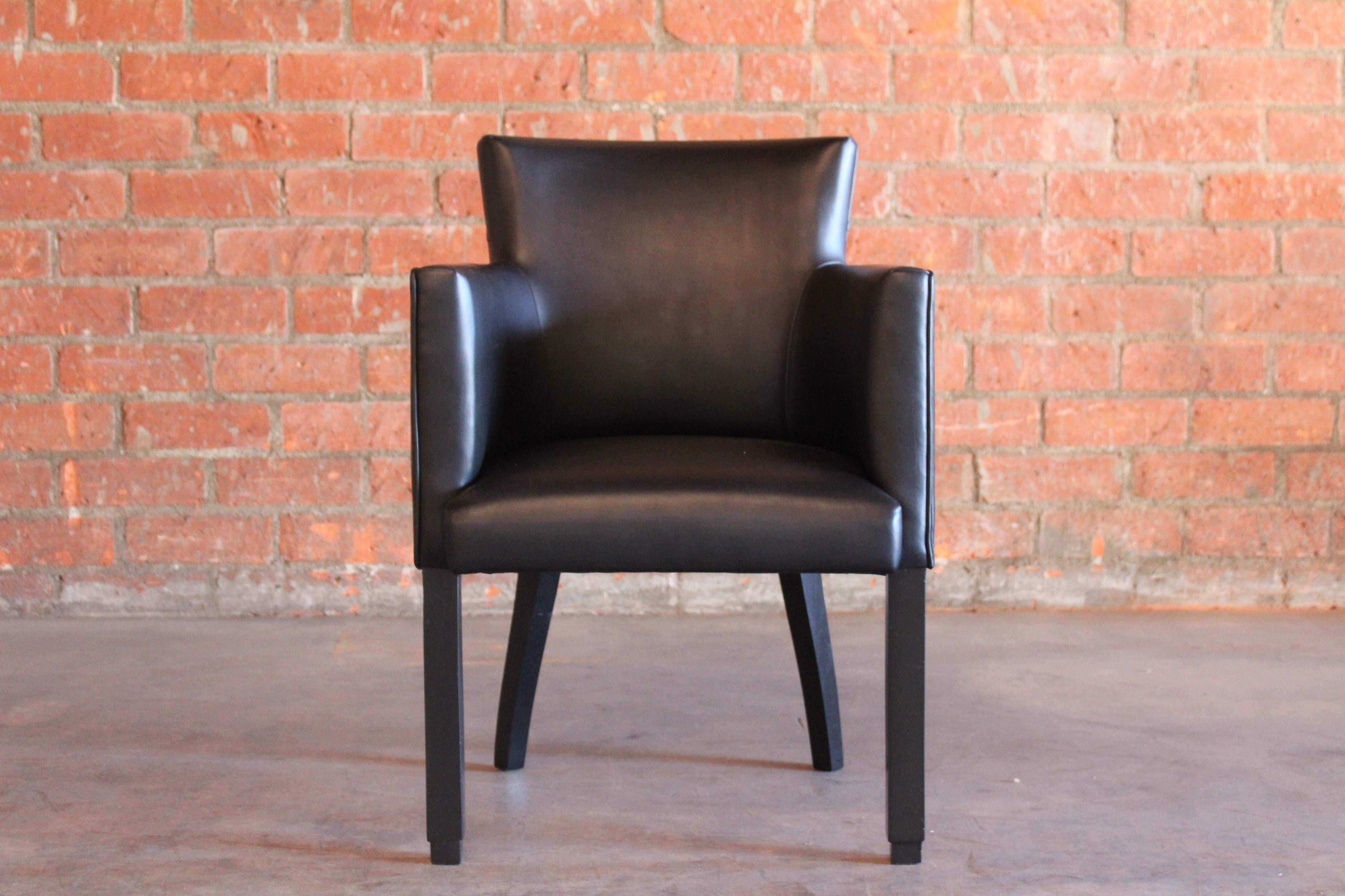 1930s French Armchair in the Manner of Jacques Adnet 7