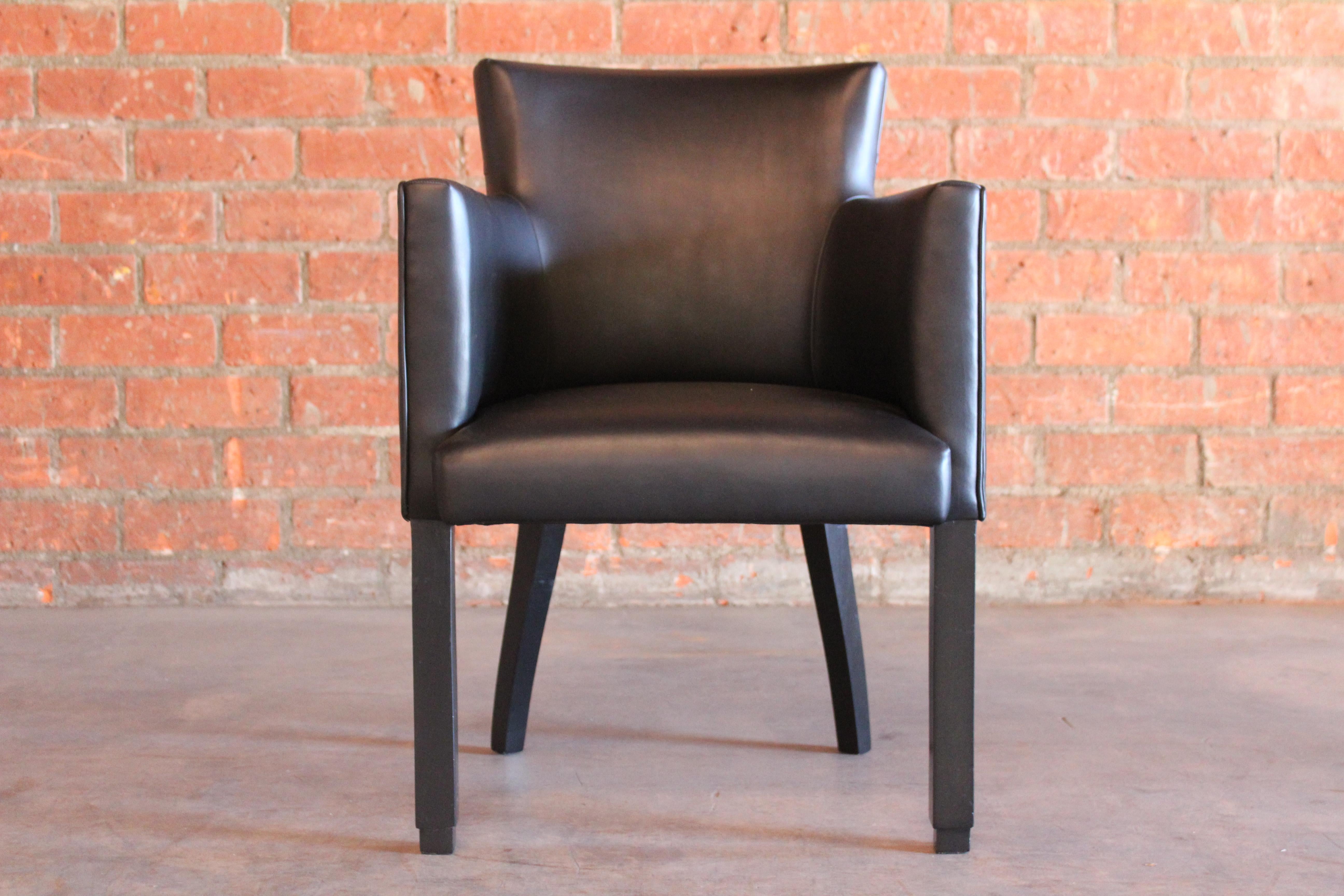 Mid-20th Century 1930s French Armchair in the Manner of Jacques Adnet