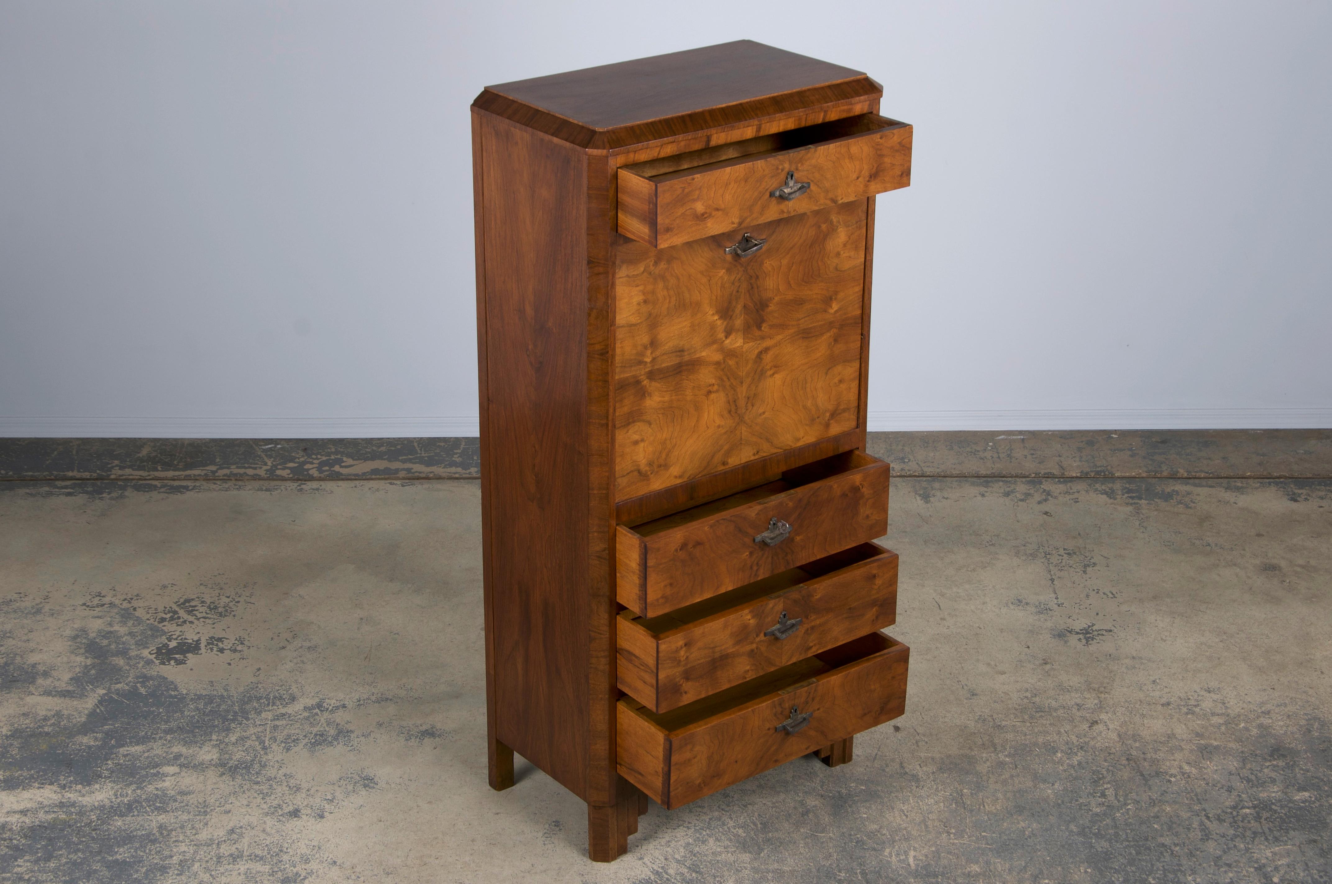 Secrétaire de bureau Art déco français des années 1930 4