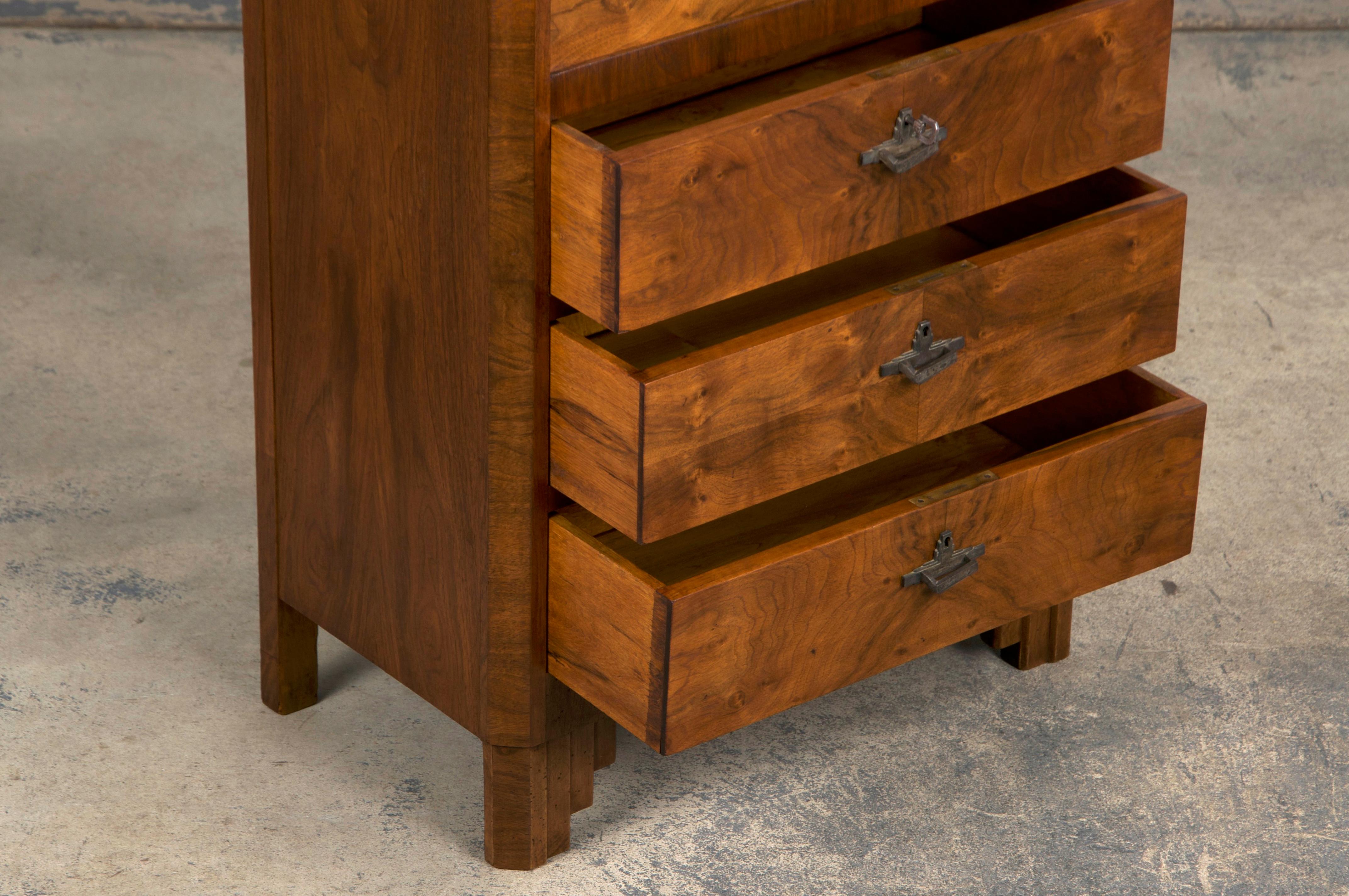 Secrétaire de bureau Art déco français des années 1930 5