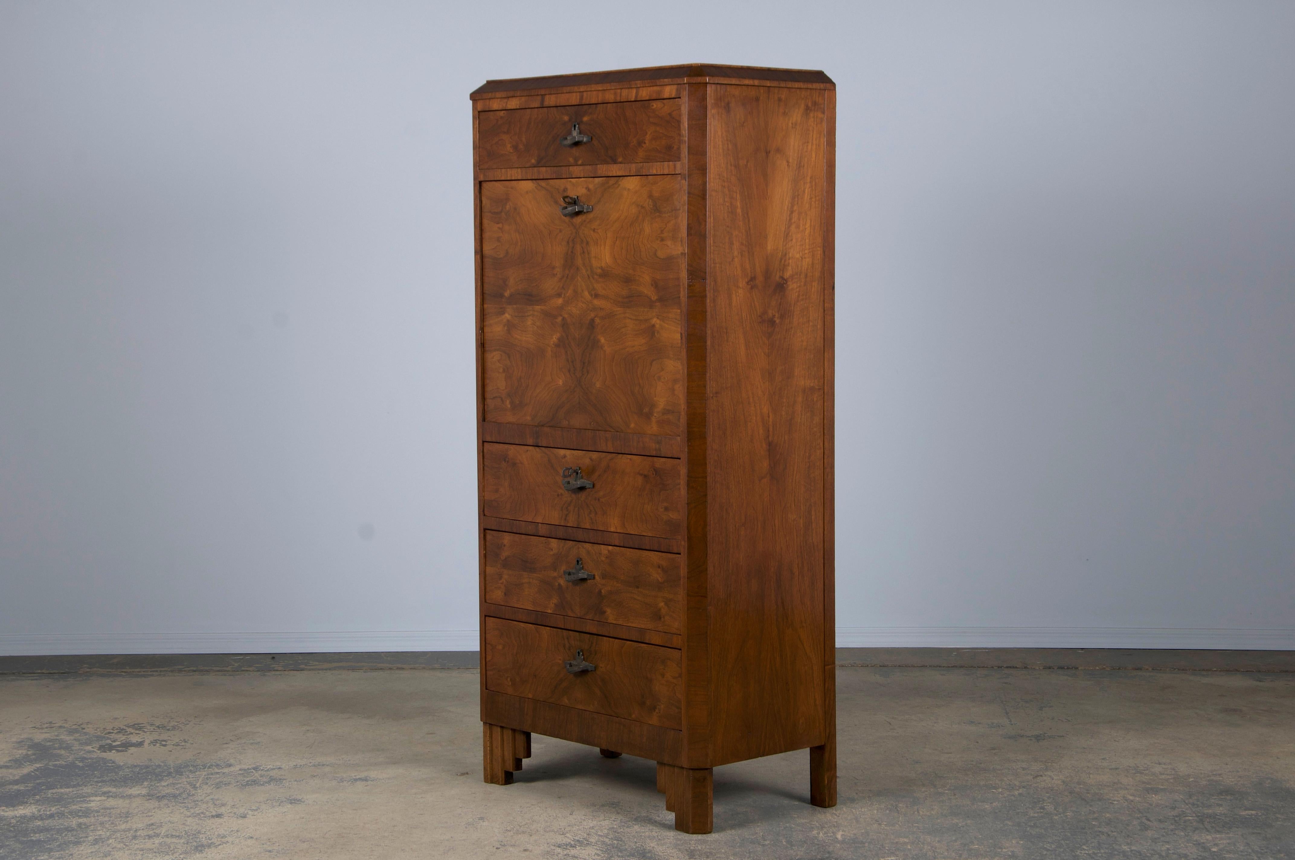 Secrétaire de bureau Art déco français des années 1930 10