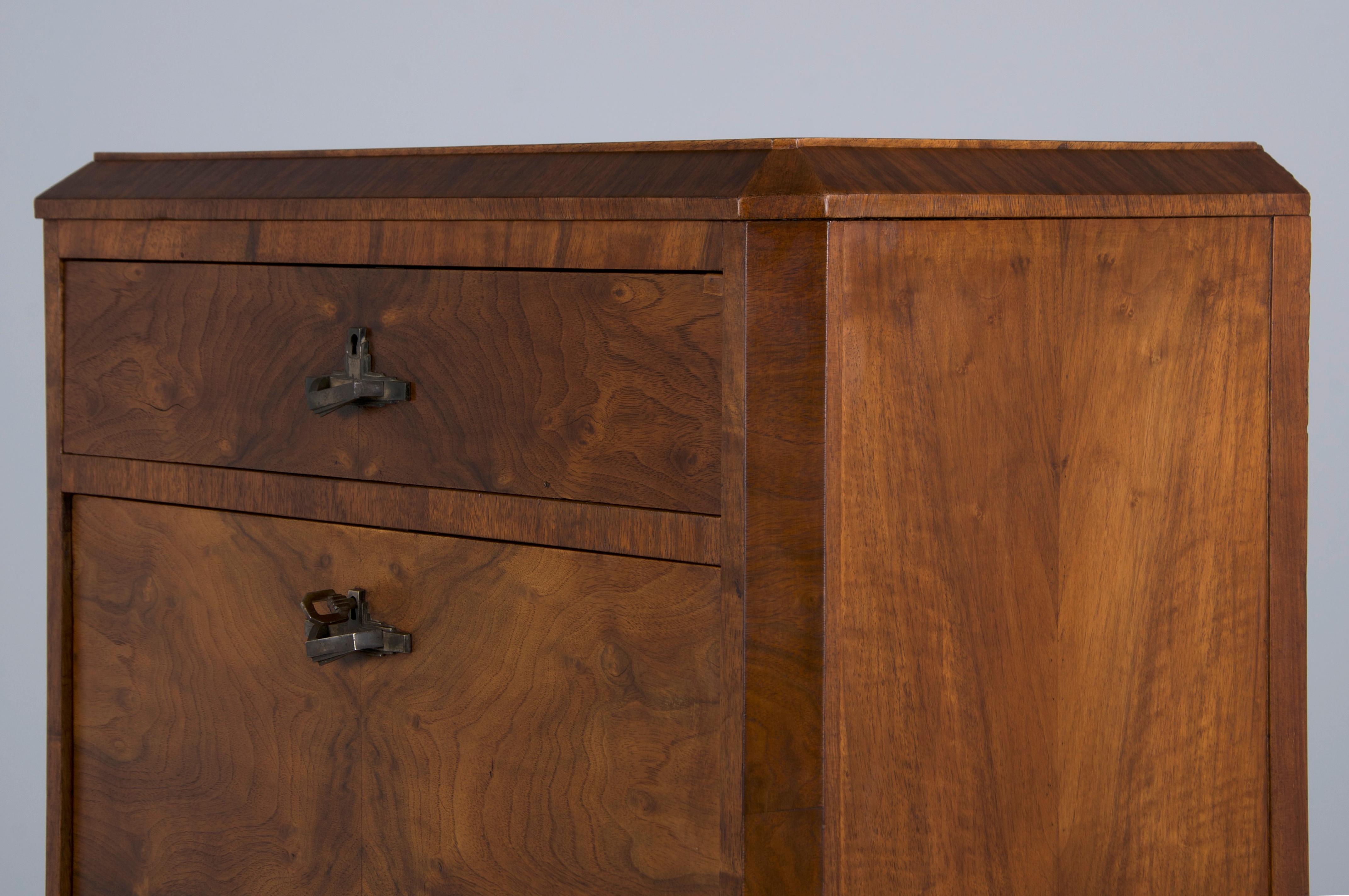 Secrétaire de bureau Art déco français des années 1930 11