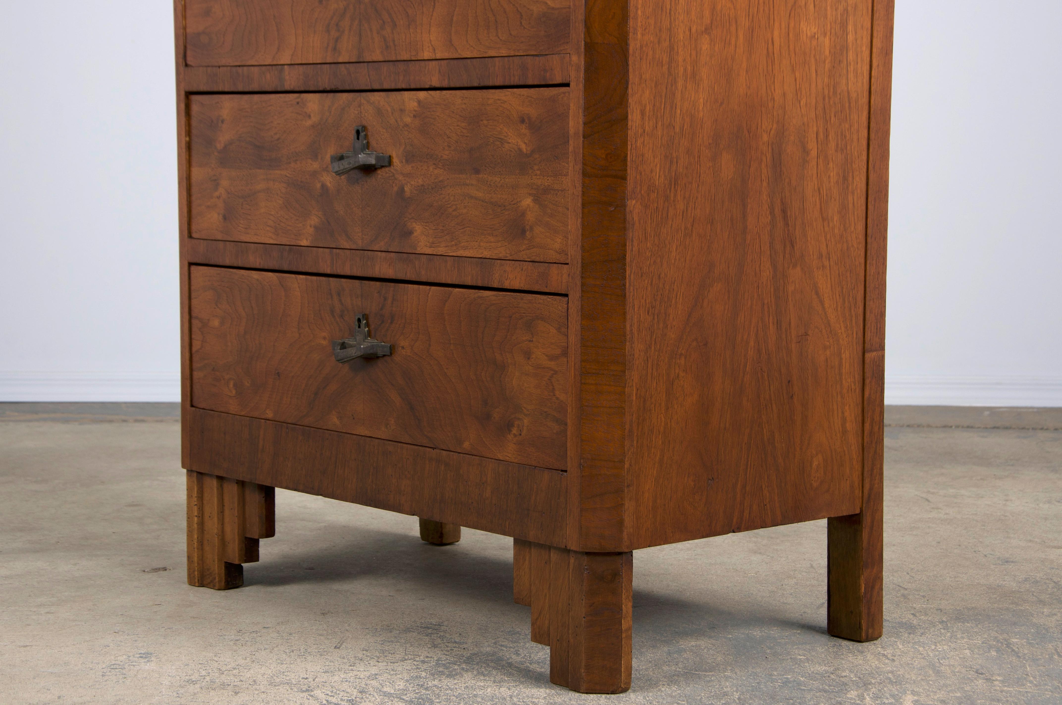 Secrétaire de bureau Art déco français des années 1930 12