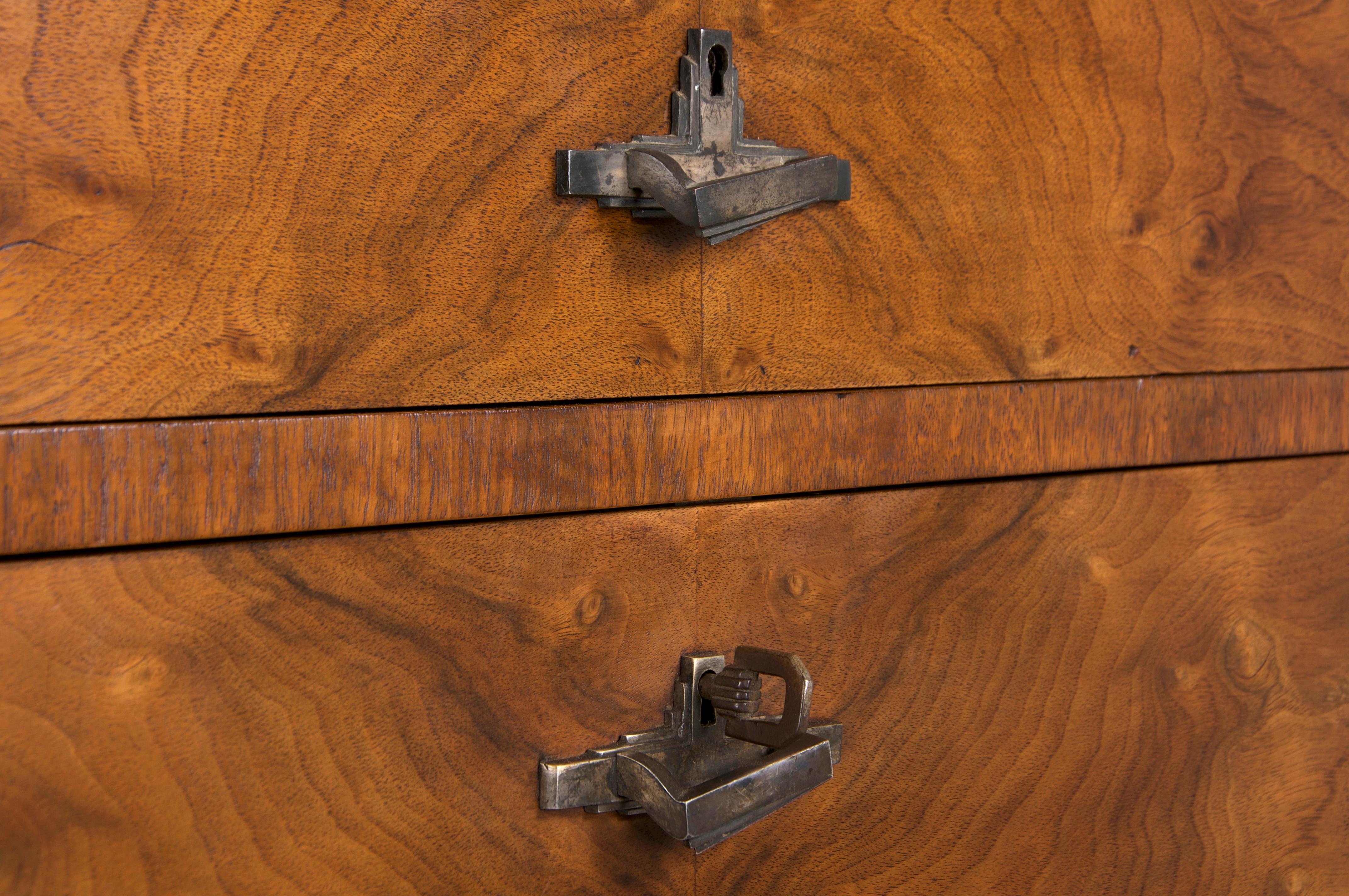 Français Secrétaire de bureau Art déco français des années 1930