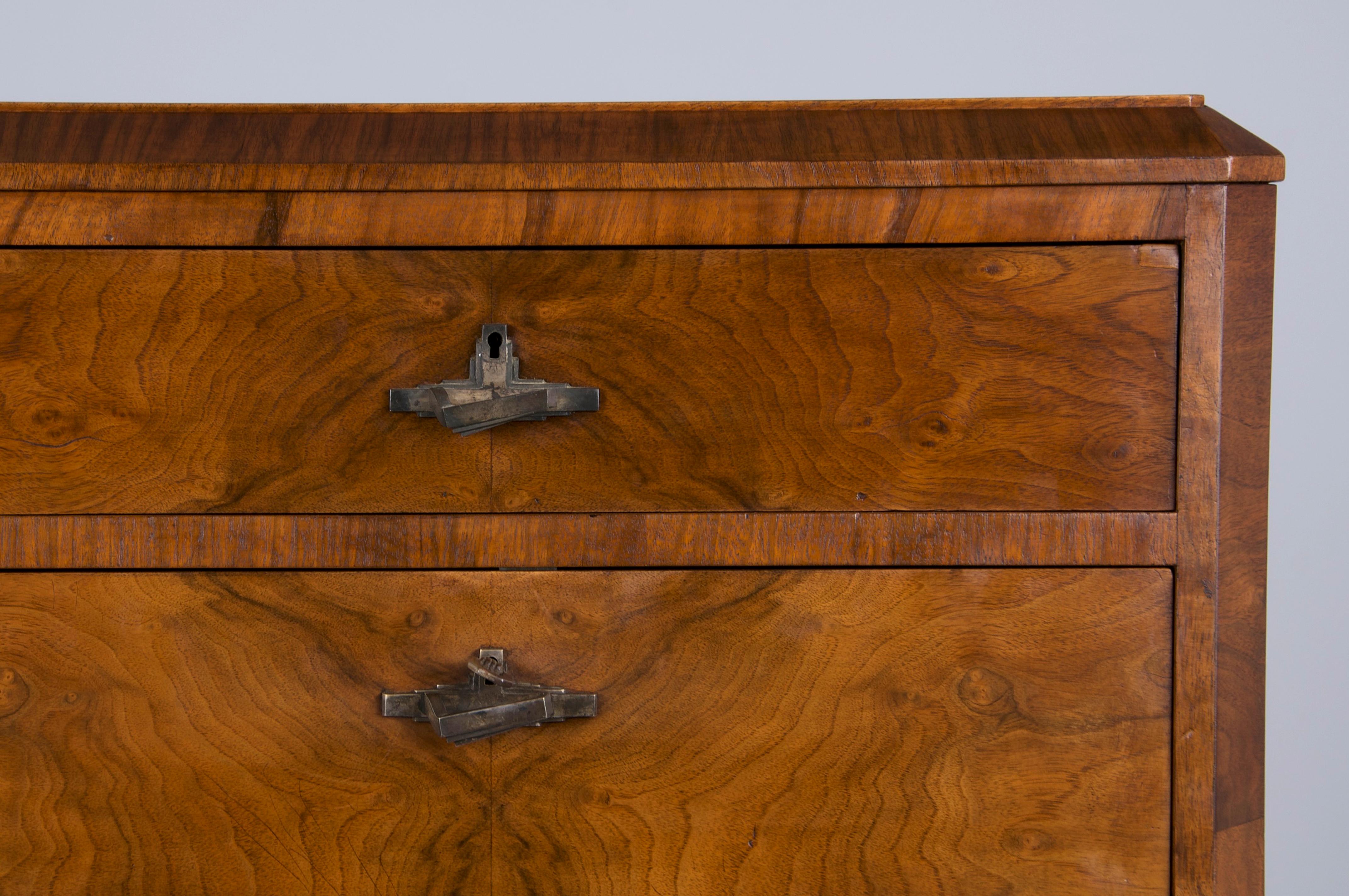 Secrétaire de bureau Art déco français des années 1930 1