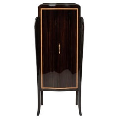 1930s French Art Deco Cabinet or Dry Bar Attr. to Jules Leleu
