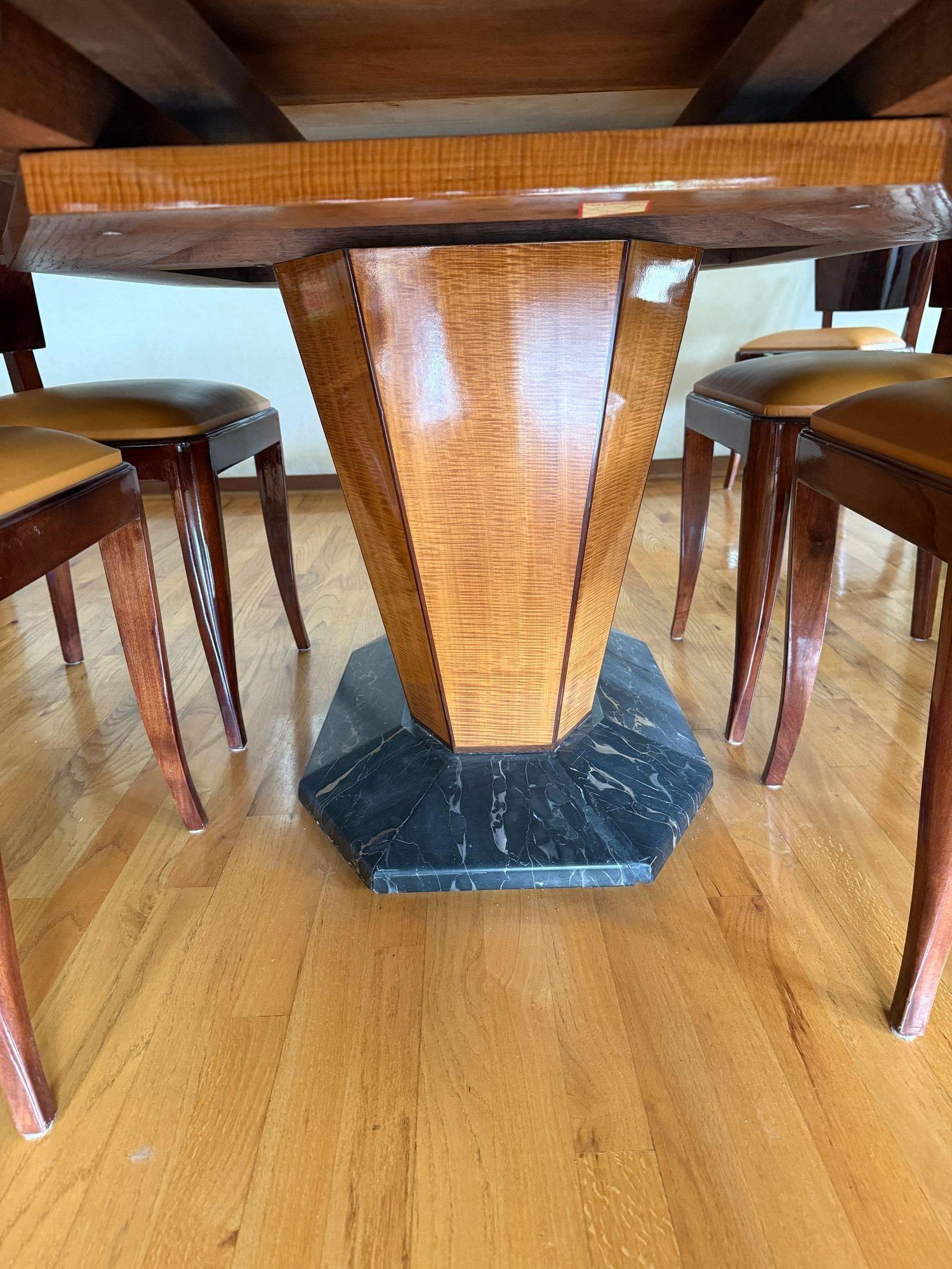 1930's French Art Deco Dining Set For Sale 1