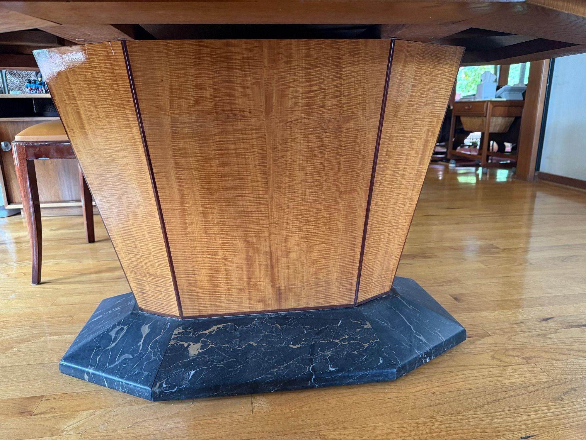 1930's French Art Deco Dining Set For Sale 2
