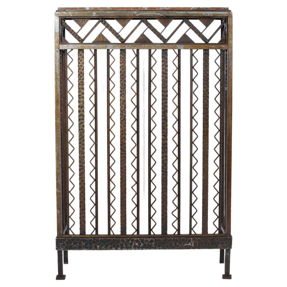 Four Cast Iron Consoles/Radiator Covers from The Royal Liverpool School ...