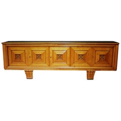 1930s French Art Deco Fruitwood Sideboard