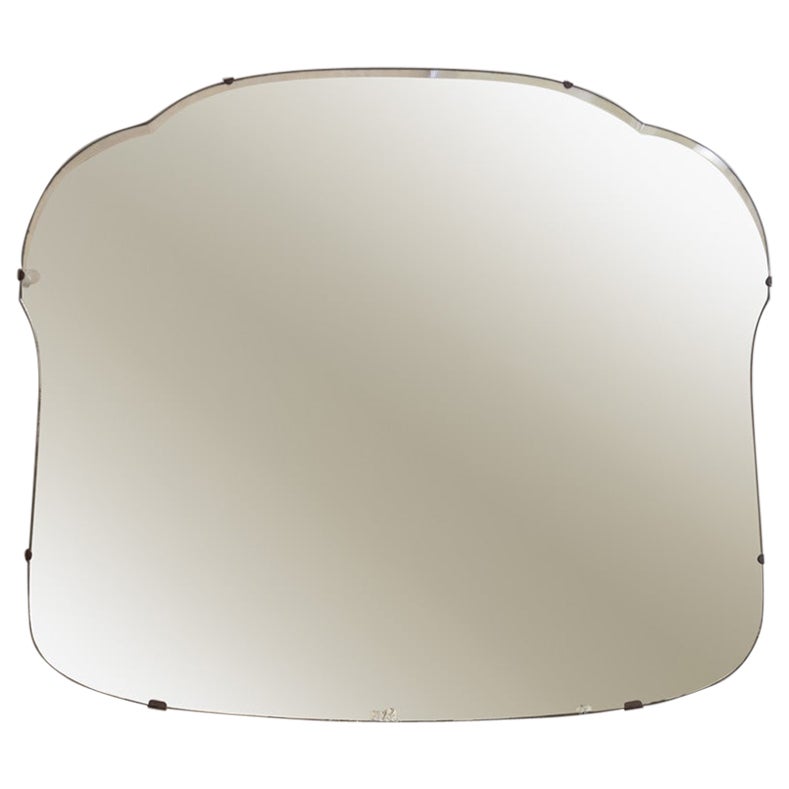 1930s French Art Deco Mirror