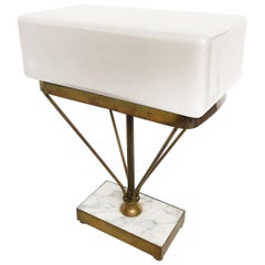 1930s French Art Deco Table Lamp in the Style of Jacques Adnet