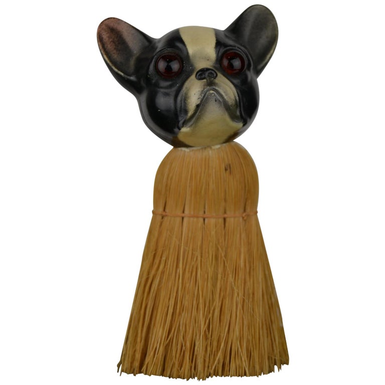1930s French Bulldog Brush with Turtle Shell Head, Europe For Sale at  1stDibs