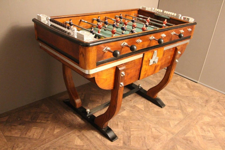 1930s French Cafe Foosball Table at 1stDibs